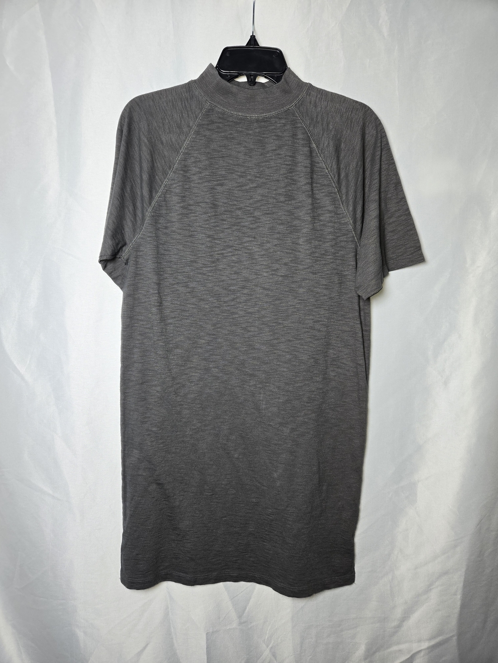 Universal Thread Gray Mini Dress with Mock Neck